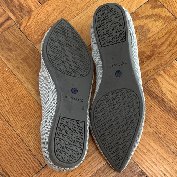 Rothy's Women's Light Gray Flats - Picture 10 of 16